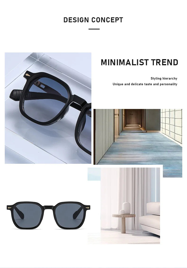 New Retro Sunglasses With Uv Protection Frame Sunglasses For Sun Protection Eyewear9042