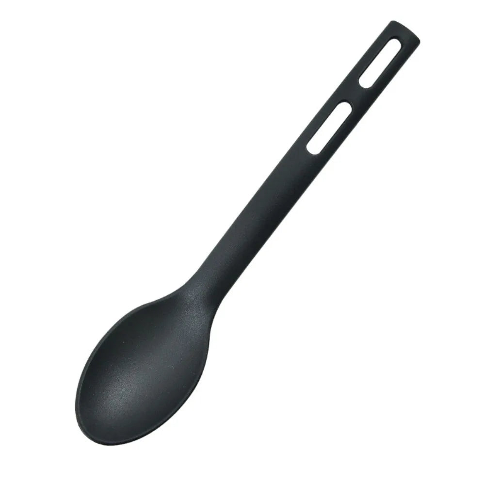 Nylon Kitchen Utensils Set Non Stick Heat Resistant Cooking Utensils Portable Comfortable Handle Kitchen Gadgets