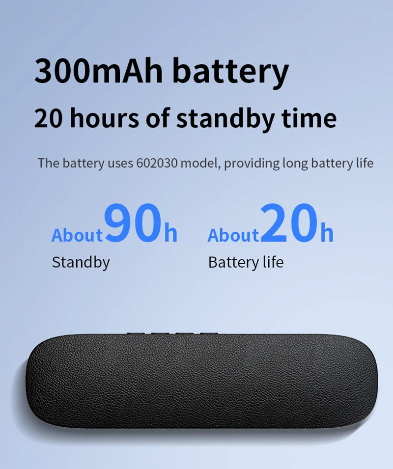 Bluetooth 5.4 Under Pillow Speaker Bone Conduction Speaker Noise Reduction Stereo Music Player With TF Card Slot Timed Shutdown