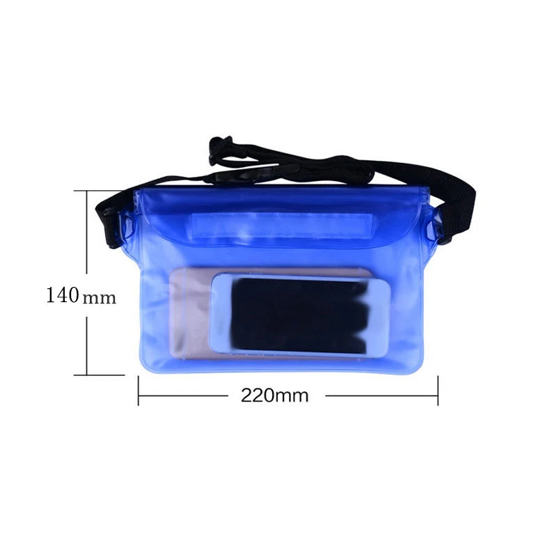 Waterproof Mobile Phone Storage Bag for Swimming, Rafting, and Diving - Keep Your Phone Safe and Dry