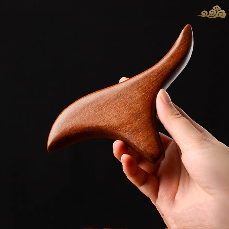 Portable Lightweight Wood Massage Tool Gua Sha for Lymphatic Facial Massage And Muscle Relief Scraping Body Tool for Relaxation