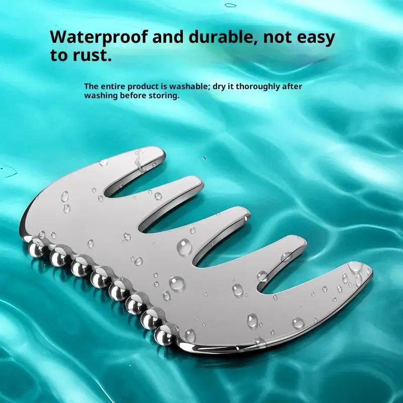 Gua Sha Board Guasha Massage For Face Stainless Steel Body Massager Facial Scraping Plate SPA Guasha Scraper For Neck Back