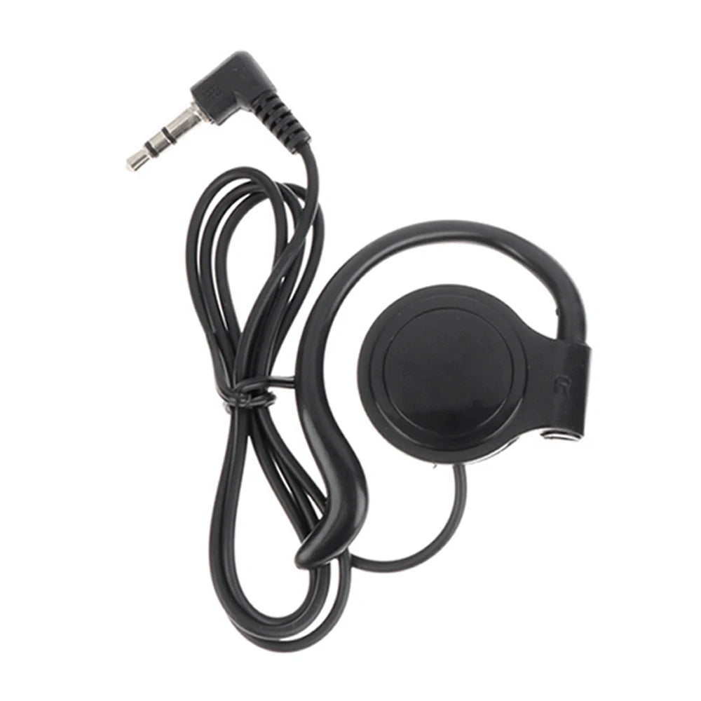 Universal 3.5mm Wired Headphones Unilateral Headset Hanging Ear Style Earphone Stereo Subwoofer Headphone Left/RightEar