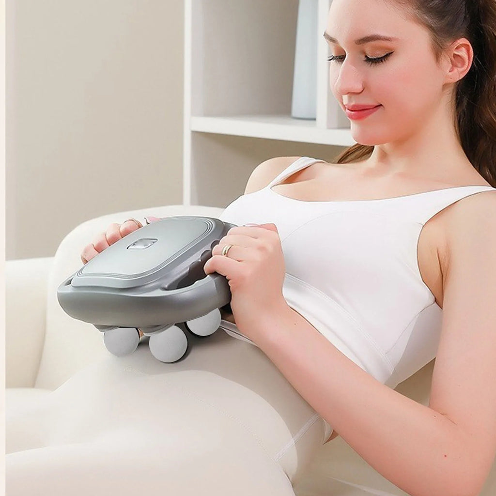 6  Body Massager 6  Muscle Massager High Frequency Vibration Professional 9 Modes 6 Heads Electric Massager for Home Gym