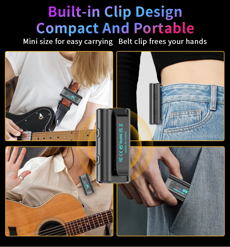 SKY RECORDER Portable Sound Card USB Conversion Interface Plug and Play Use for Guitar Bass Ukulele Guitalele Mini Audio Mixer