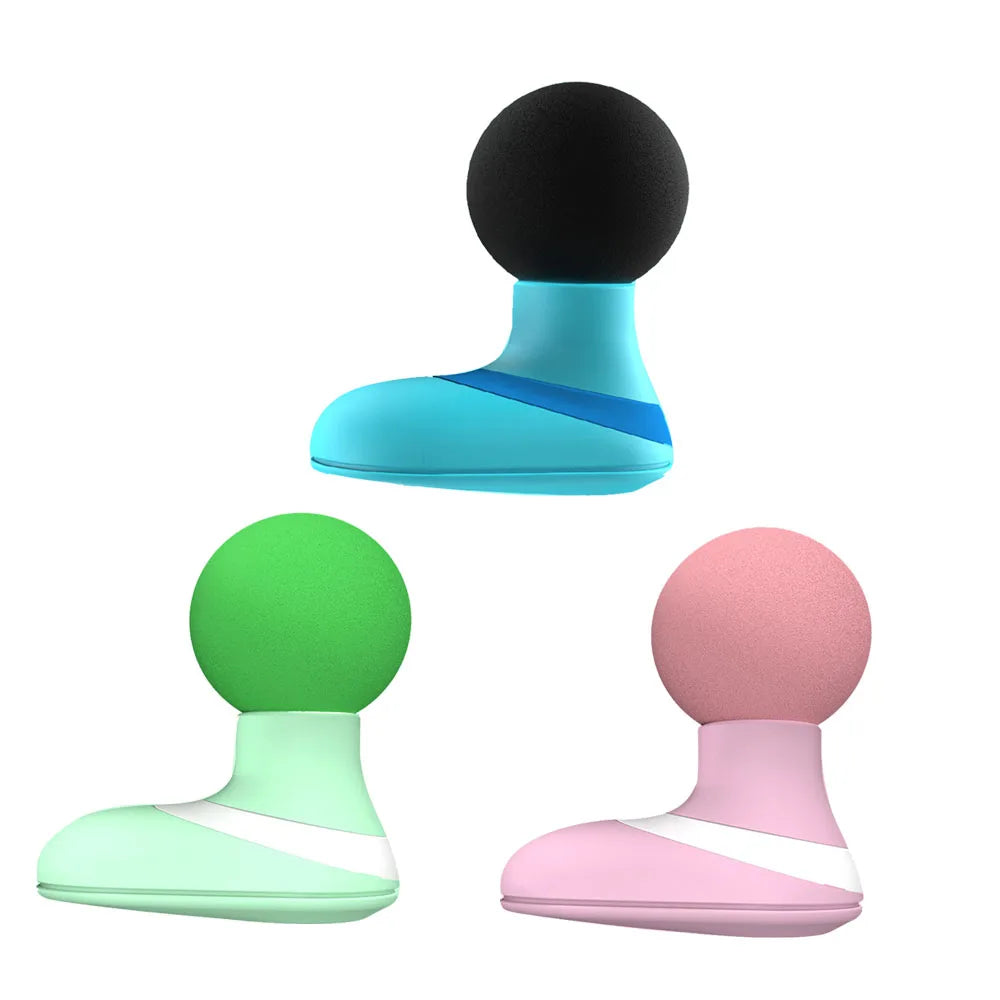 Mini Back Massager-Electric Handheld Massager with 6 Powerful Mode for Body Relieves Neck Shoulder Back Waist Leg Muscle Tension