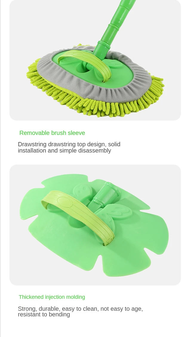 Car Cleaning Tools Car Detailing Cleaning Brush Adjustable Super Absorbent Telescoping Long Handle Cleaning Mop Auto Accessories
