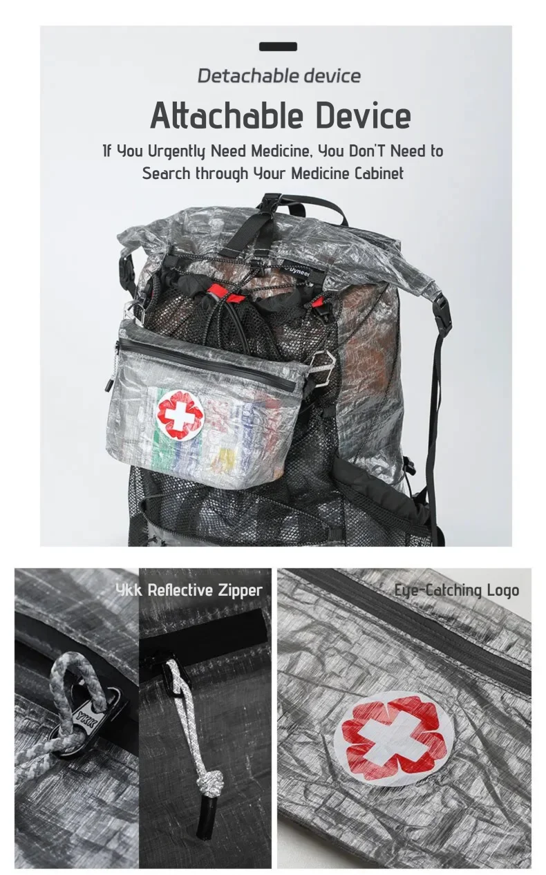 Ultralight Outdoor Storage Bags Waterproof Compression Dry Sack Flat Pouch First Aid Bag Multi Size Travel Camping Organizer