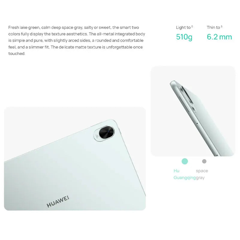 HUAWEI MatePad 11.5S smart WIFI 144Hz high refresh full screen, Huawei Notes, professional PC-level WPS 8800mAh battery