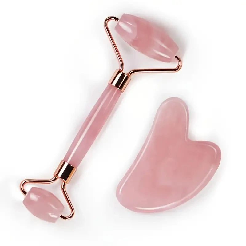 Natural Stone GuaSha Jade Scraper Facial Beauty Scraping Massage Tools Firm Skin Care Face Gua Sha SPA Physical Therapy Roller