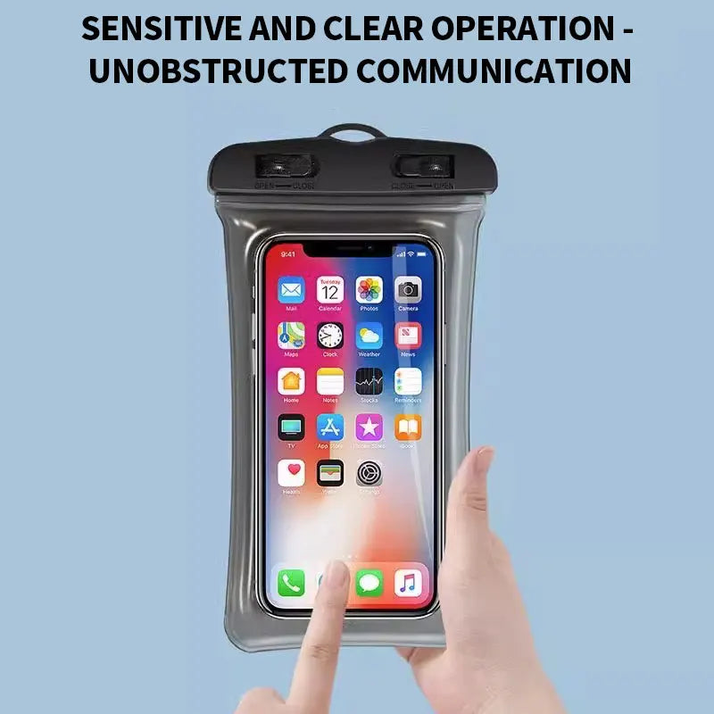 Waterproof Phone Pouch Drift Diving Swimming Bag Underwater Dry Bag Case Cover For Phone Water Sports Beach Pool Skiing