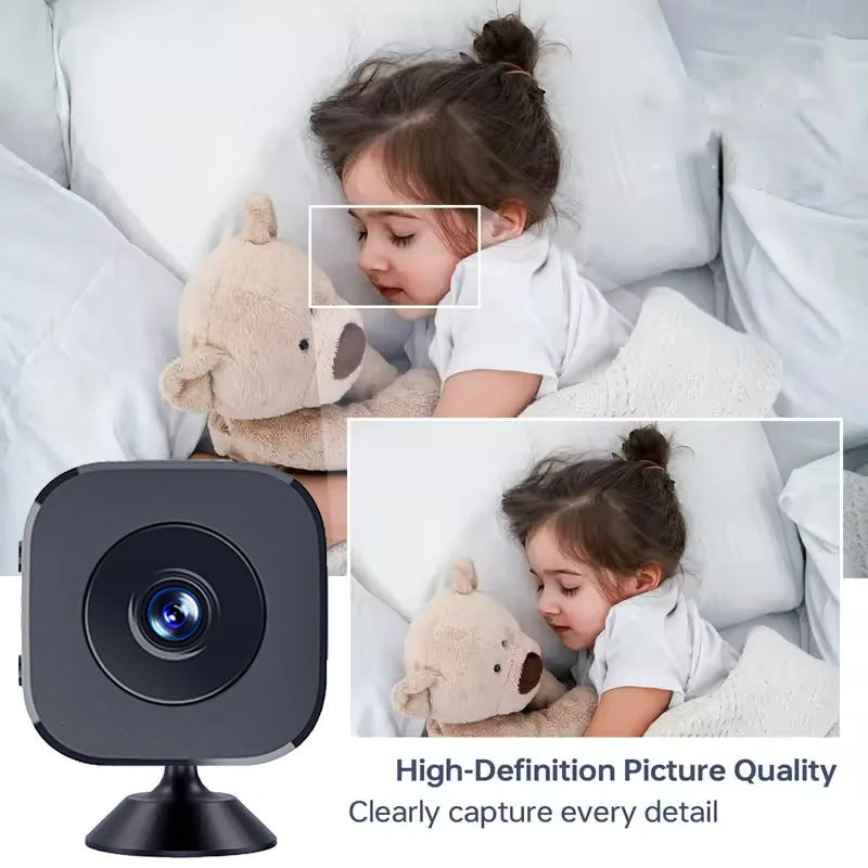 Baby Monitor Mini HD Camera WiFi Wireless Monitoring Security Protection Remote Monitor Camcorders Video Surveillance Smart Home