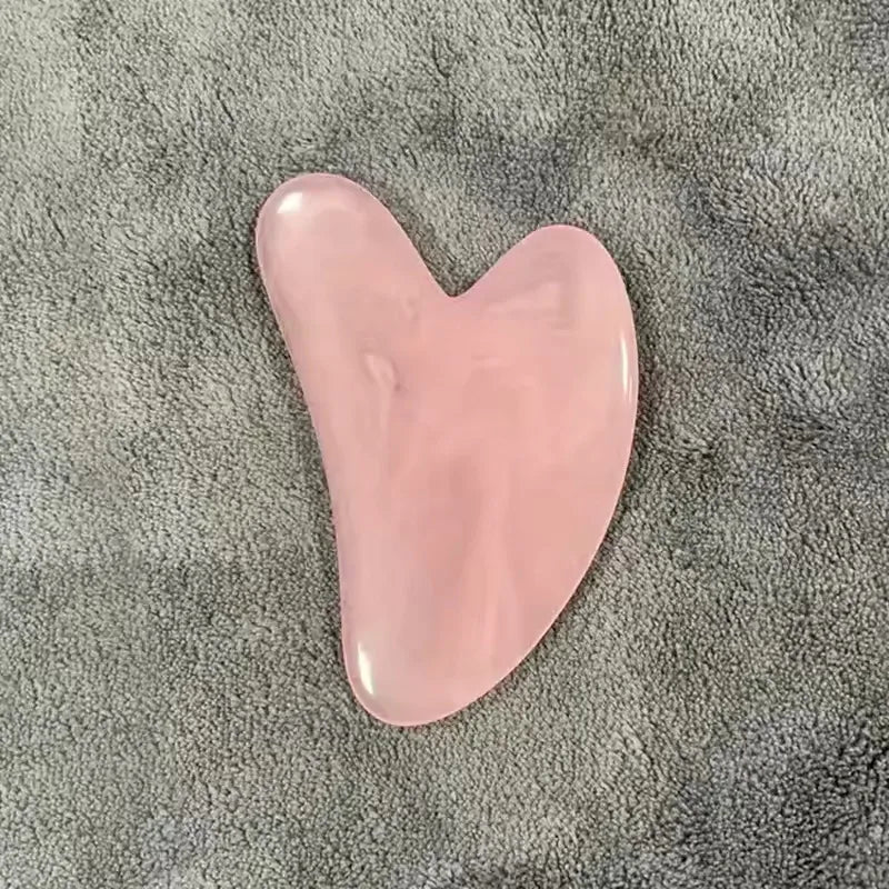 Gua Sha Massage Tools, 1Pcs Gua Sha Tools of Multi-Shapes, Guasha Scraping Massage Tools for Face and Body