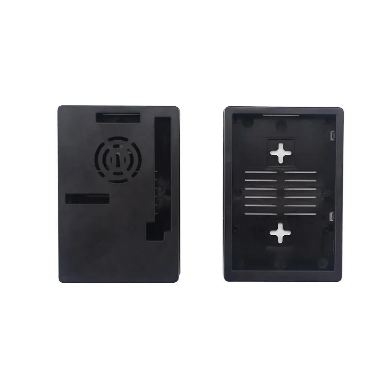 Raspberry Pi 3B Plus Case Plastic ABS Case Shell Box Optional Cooling Fan for Raspberry Pi 3B+/3B Use with 3.5 Inch Screen