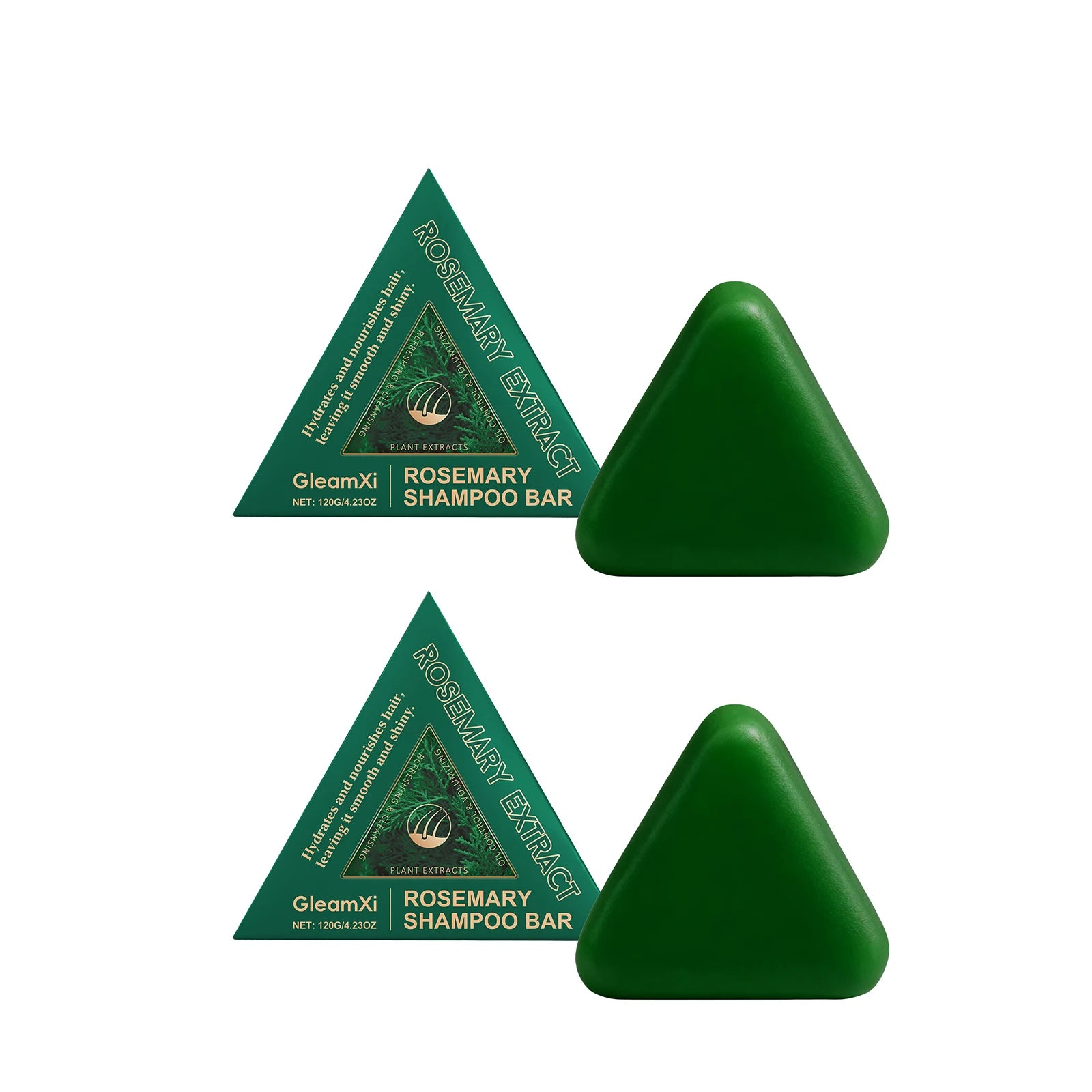 Rosemary Shampoo Bar Hair Growth Anti Hair Loss Oil Control Improve Frizz Split Ends Refreshing Nourishing Handmade Solid Soap
