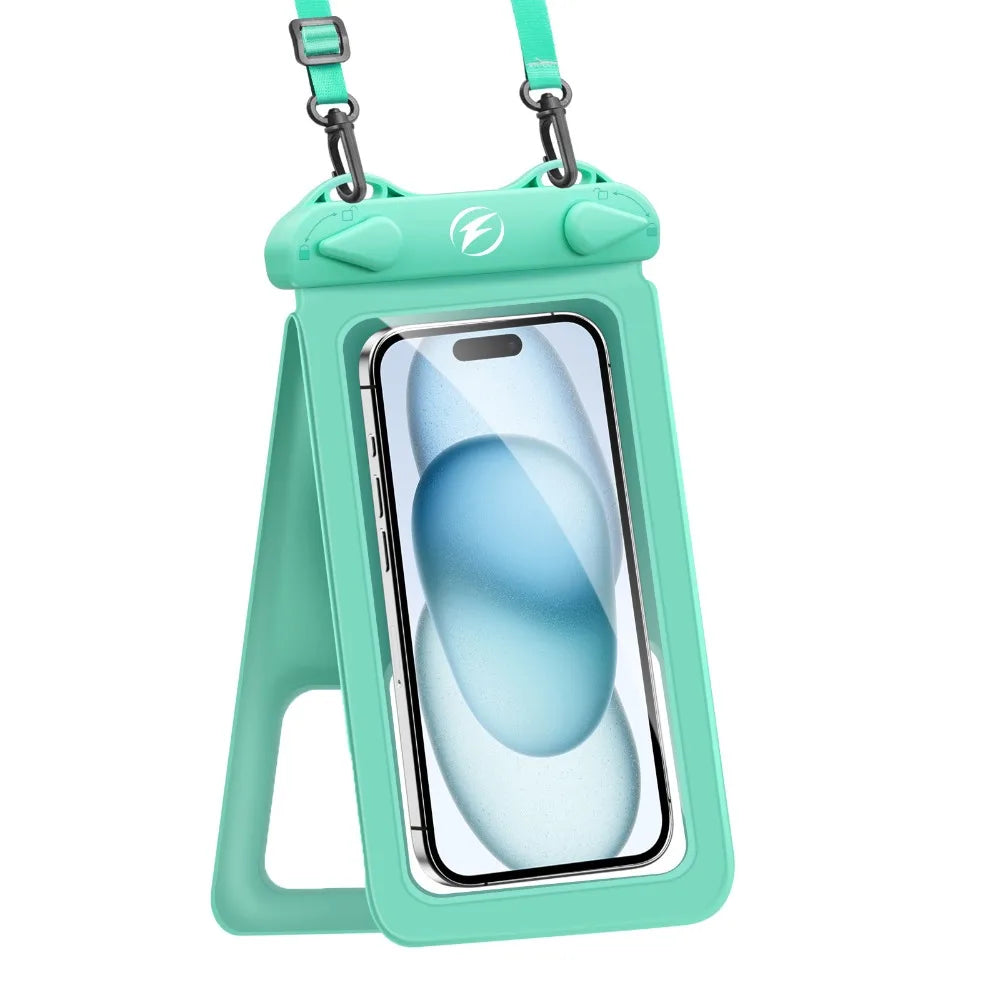 Double Pocket Waterproof Phone Bag Transparent Touch Screen Mobile Phone Waterproof Bag Universal Underwater Dry