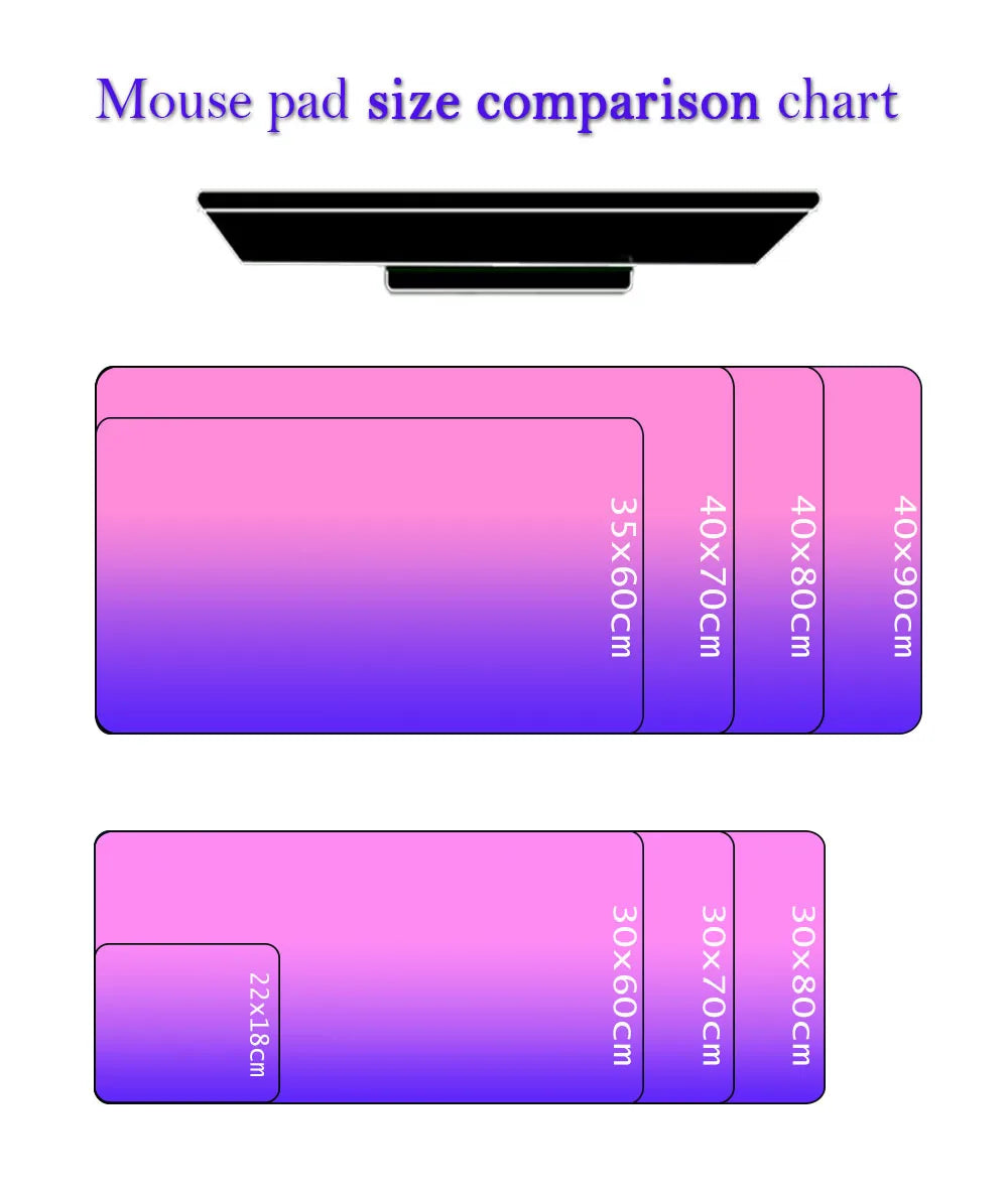 Japan Blue Sakura Gaming Mouse Pad Xl Purple Laptops Deskmat Cherry Blossom Mousepad Office Carpet Gamer Keyboard Computer Desks