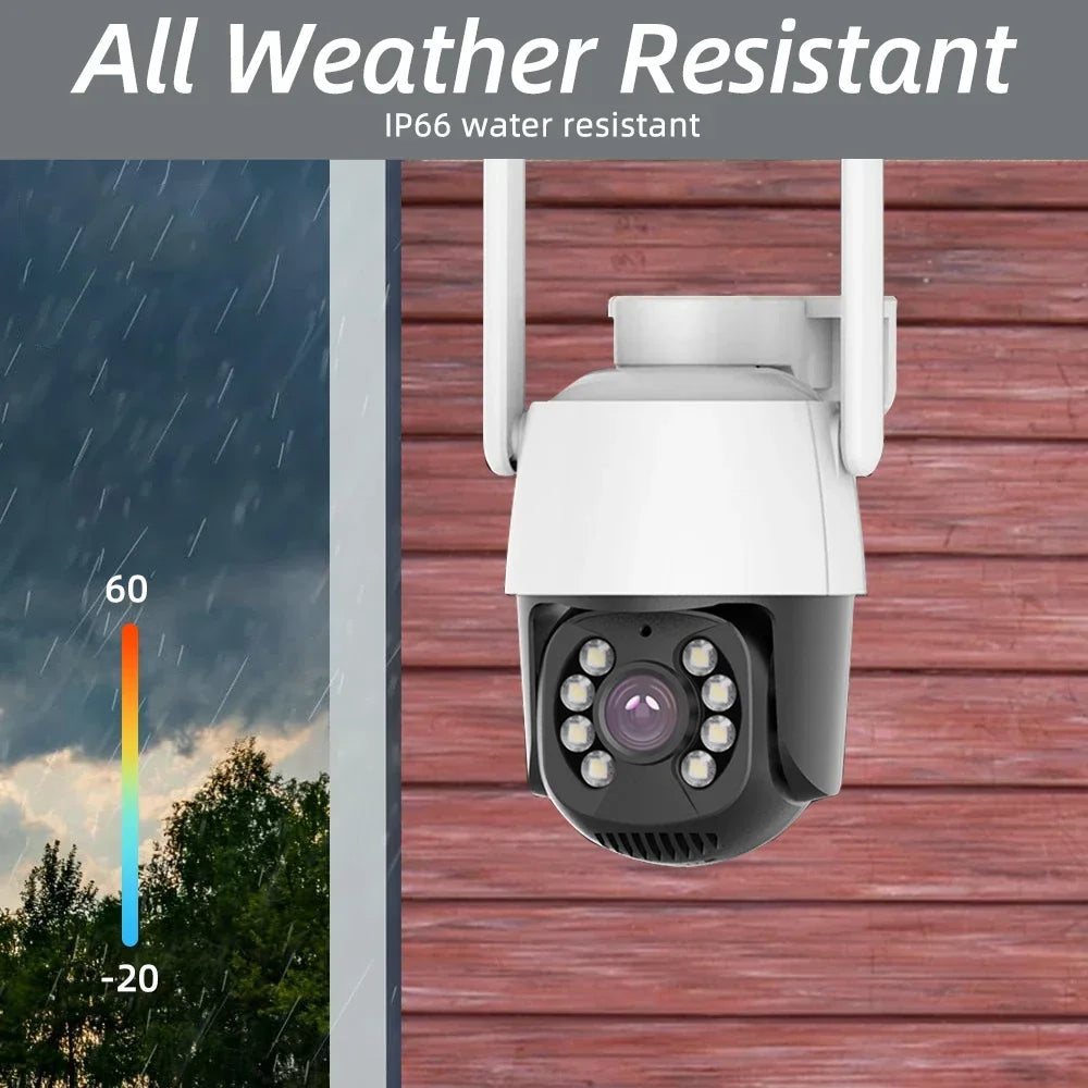 WIFI 4G IP Camera Outdoor Home Security Auto Tracking Human Detection Camera WIFI CCTV Surveillance Camera Camhi Pro APP