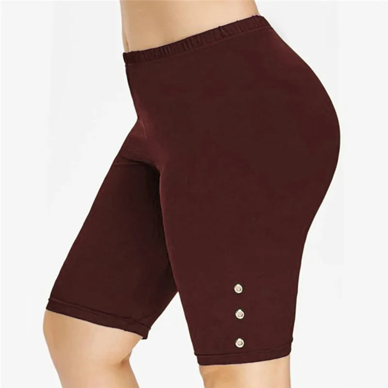 Outdoor Exercise Biker Shorts Women Summer Cycling Shorts Stretch Basic Short Hot Sports Shorts Soft Wear Shorts Women Bottoms