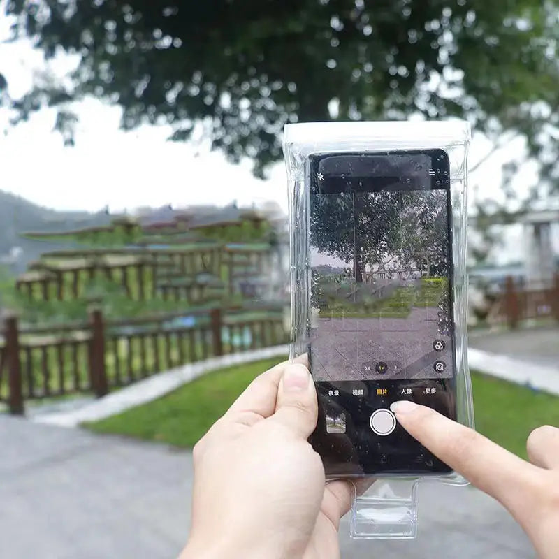 5/10PCS Transparent Waterproof Phone Covers Swimming Bags Underwater Cellphone Protectors Pouch Bags Touch Screen Bag Phone Case