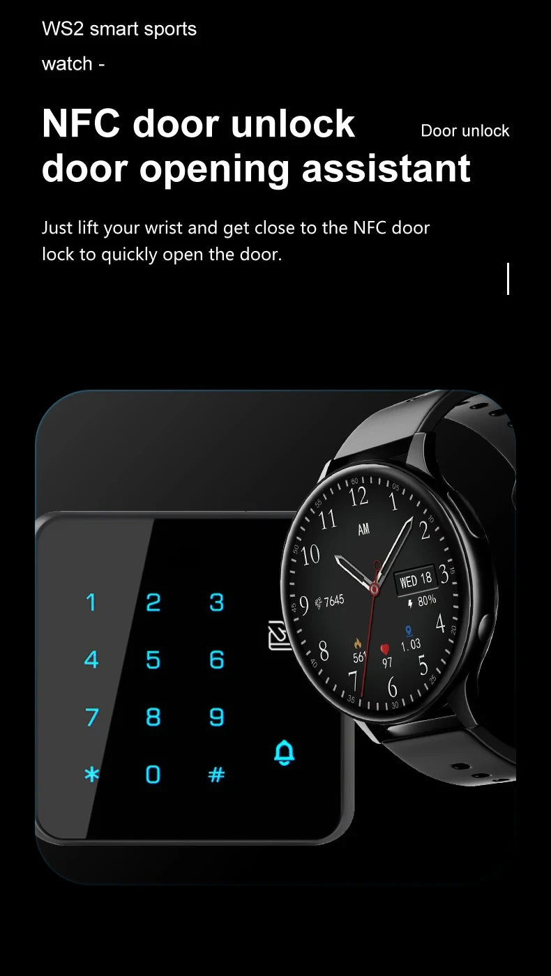 2025 Men Bluetooth Call SmartWatch Heart Rate Blood Pressure Monitor Smartwatch IP67 Waterproof Women Smartwatch For Android IOS