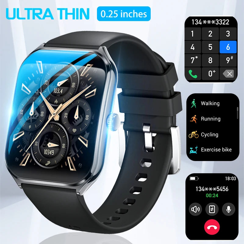 2026 Selling New Smart Watch Men Women Newest Sports SmartWatch Faces Heart Rate HD BT Call Waterproof Watches For Android iOS