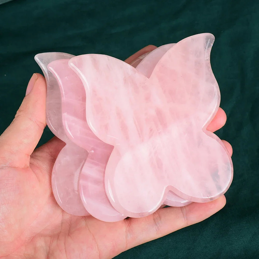 Gua Sha Facial Tools, Jade Gua Sha Massage Tool Comb Edge, Gua Sha Stones for Face, Body Muscle Relaxing Acupuncture Therapy