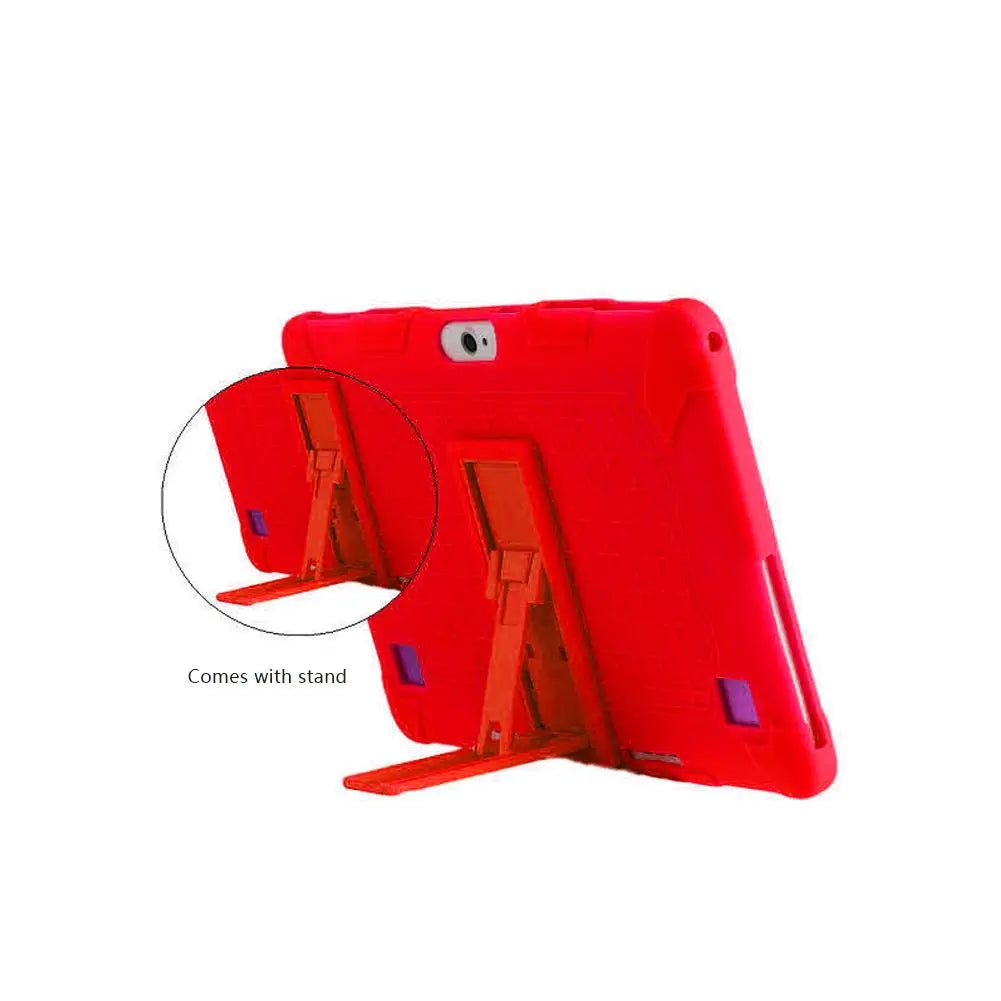 10.1-inch Tablet Computer Learning Machine Universal Silicone Case Anti-fall And Shockproof Belt Bracket Silicone Protective