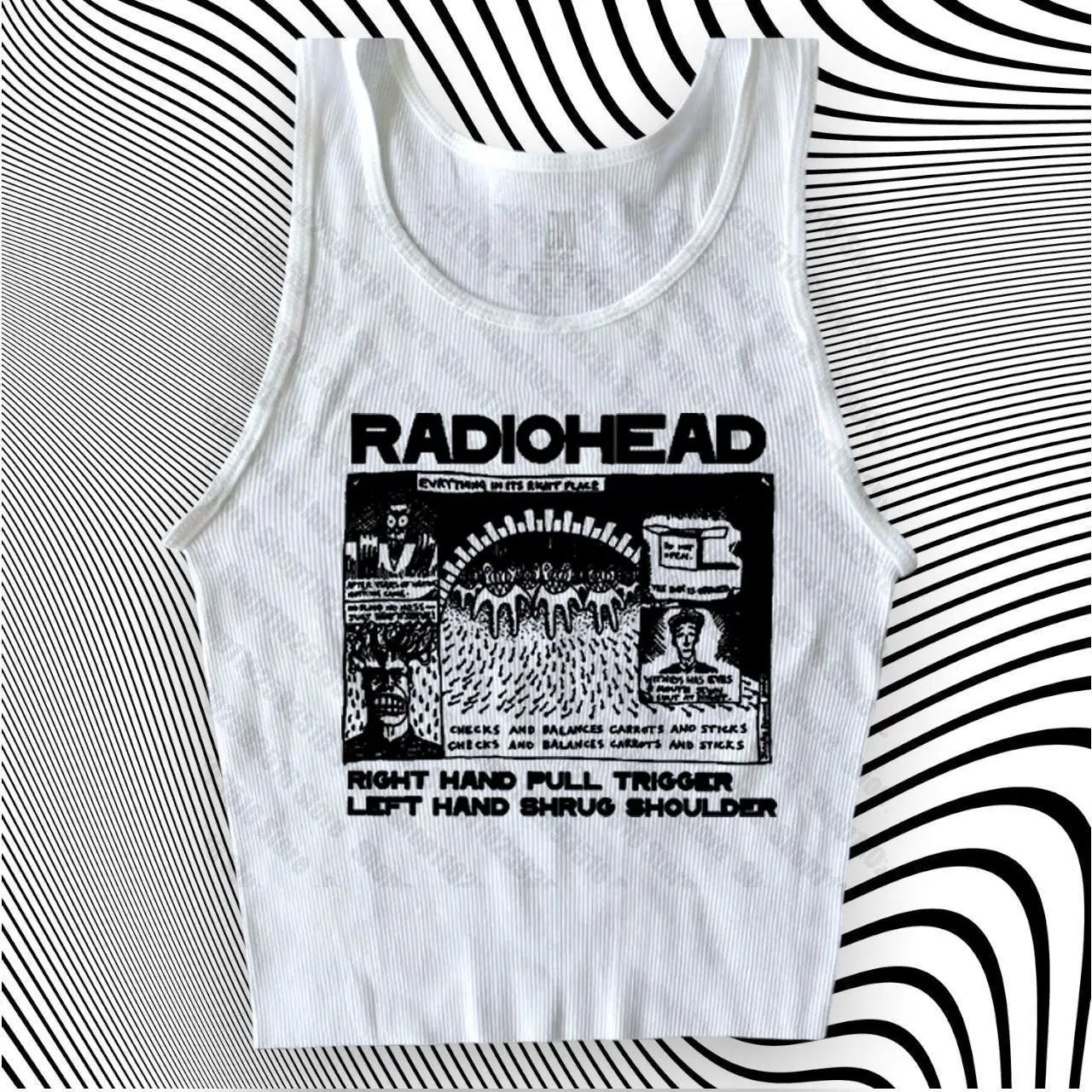 Women's Aesthetic graphics leeveless Tank Tops Vintage Cute Print Grunge Streetwear Crop Tops Y2k Clothes Gothic Girls Corset
