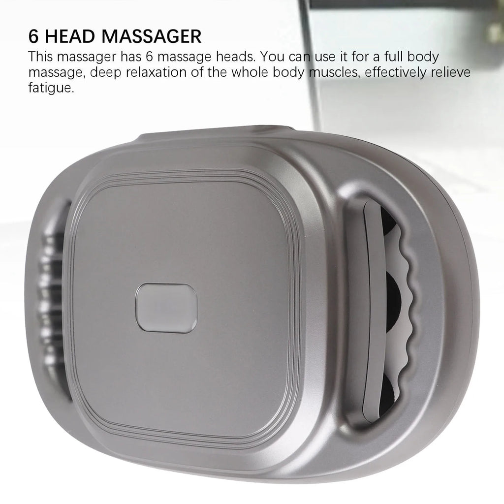 6  Body Massager 6  Muscle Massager High Frequency Vibration Professional 9 Modes 6 Heads Electric Massager for Home Gym