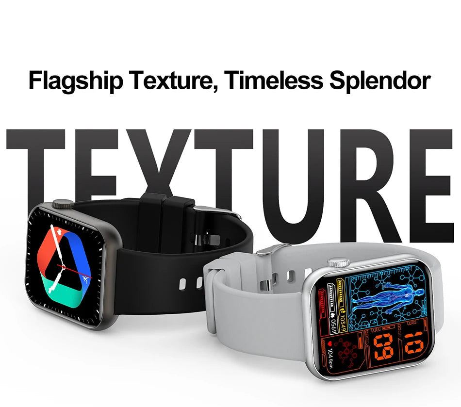 2025 New Smart Watch Full Touch Screen Bluetooth Call AI Voice Heart Rate Waterproof Watches Sports Bracelet Smartwatch Women