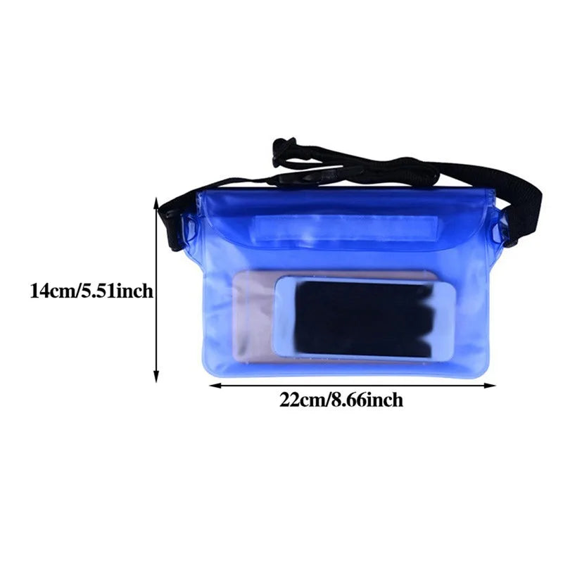 Waterproof Mobile Phone Storage Bag for Swimming, Rafting, and Diving - Keep Your Phone Safe and Dry