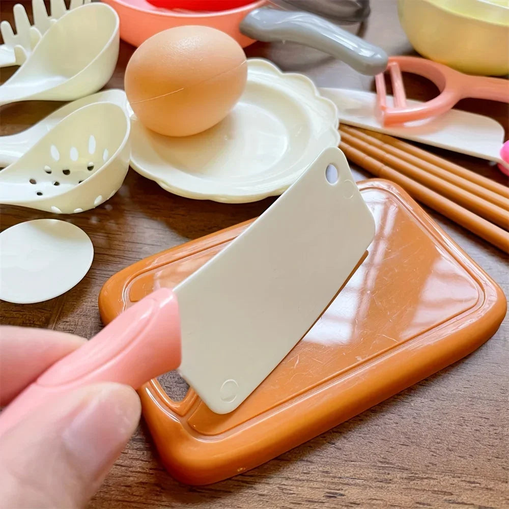 Interactive Kids Kitchen Set with Realistic Cooking Tools and Accessories for Creative Role Play at Home for Boys and Girls