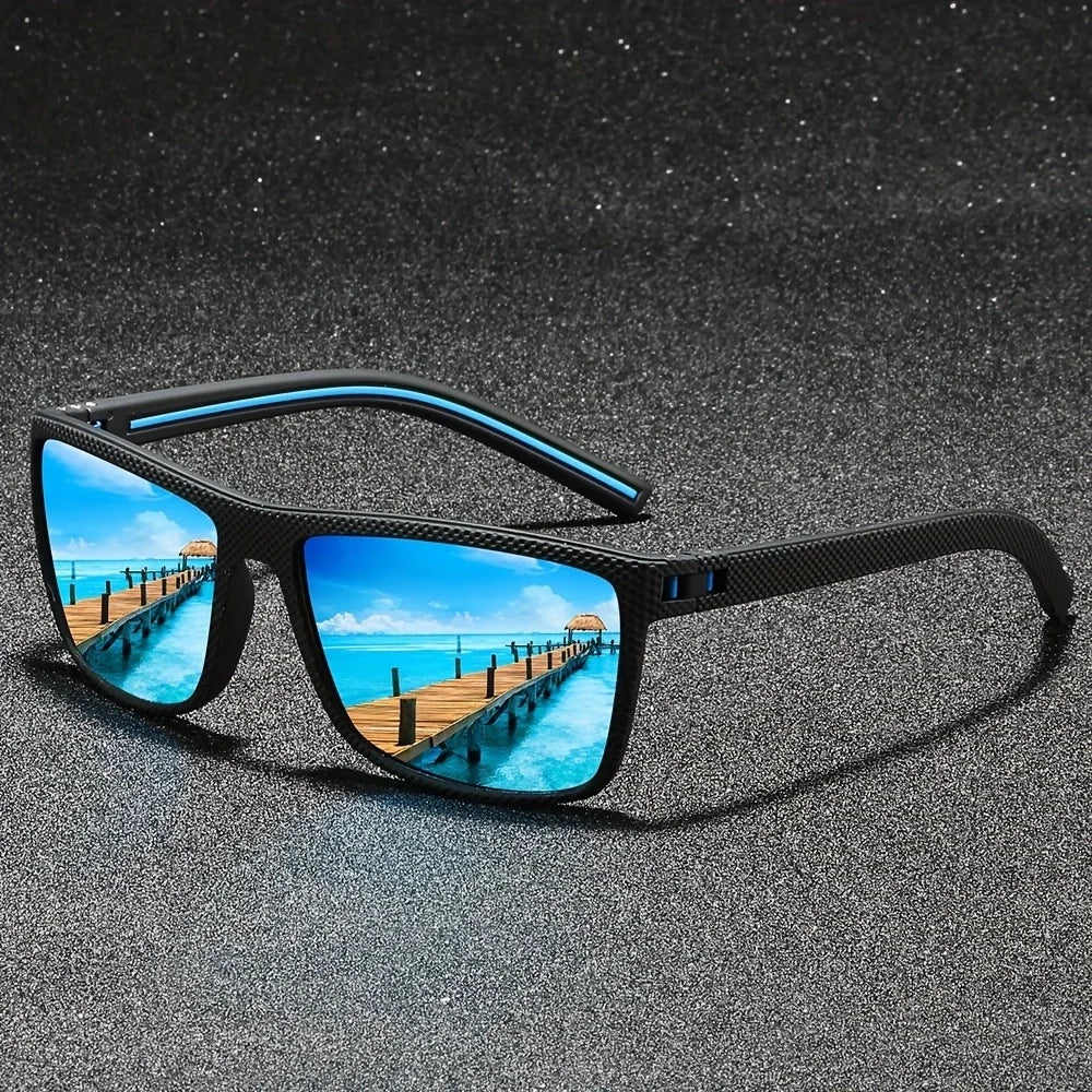 2025 New Retro Sports Sunglasses UV400 - Lightweight Wrap-Around Unisex w/ Full-Cover Lens for Cycling, Running & Hiking