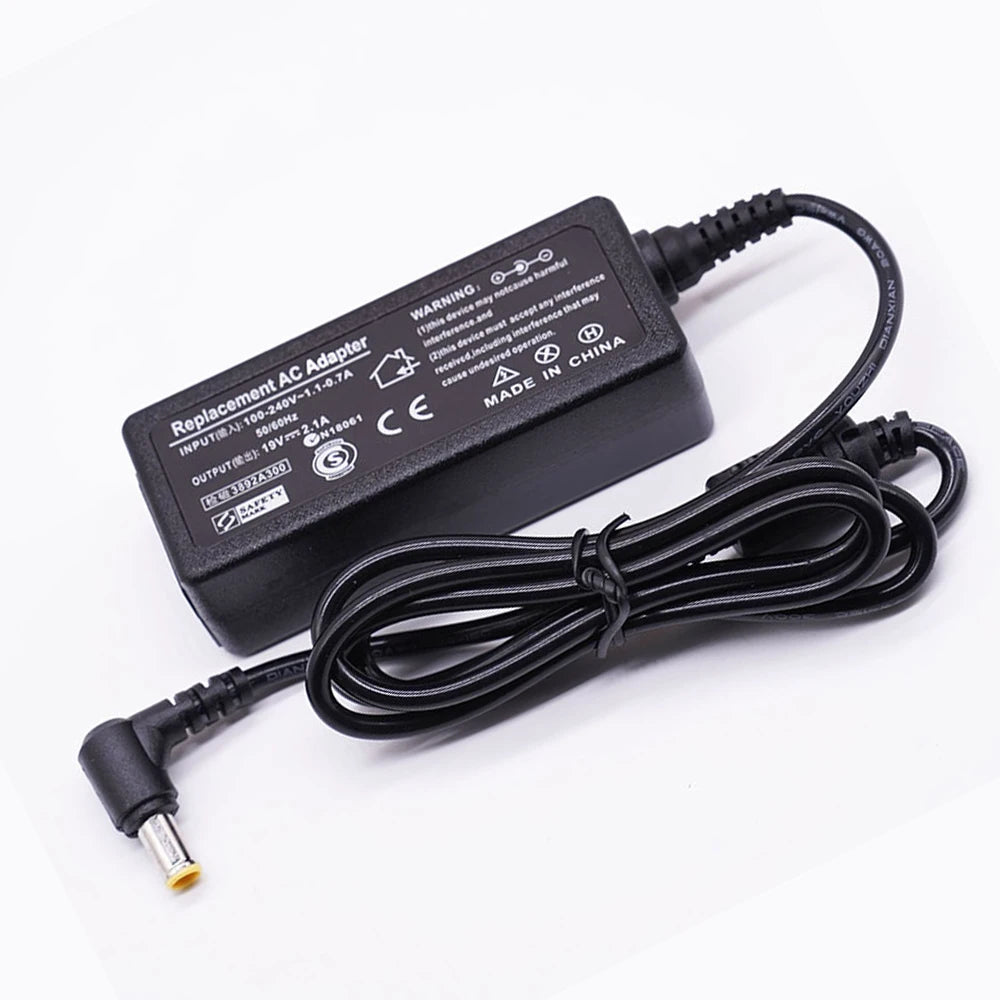 19V 2.1A 6.5*4.4MM Adapter FOR LG 24 inches LED LCD Monitor AP16B-A LCAP26B-E ADS-45FSN-19 19040GPCU Charger Power Supply cord