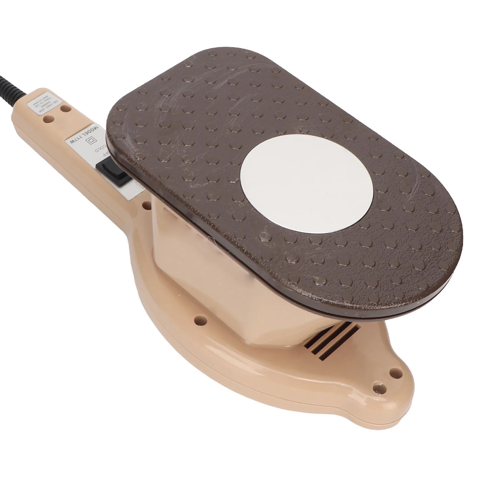 Handheld Back Massager Handheld Massage Machine Iron Shaped Hot Compress Relieve Fatigue Body Beating Massager
