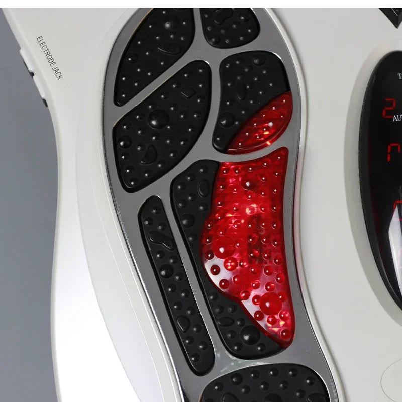 Foot Massager Electric Vibrator  Leg Exerciser With Remote Control Health Care Body Massage Bio Shaker Heating Therapy Machine