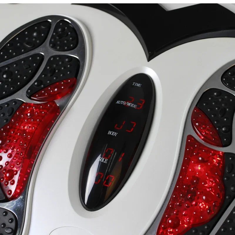 Foot Massager Electric Vibrator  Leg Exerciser With Remote Control Health Care Body Massage Bio Shaker Heating Therapy Machine