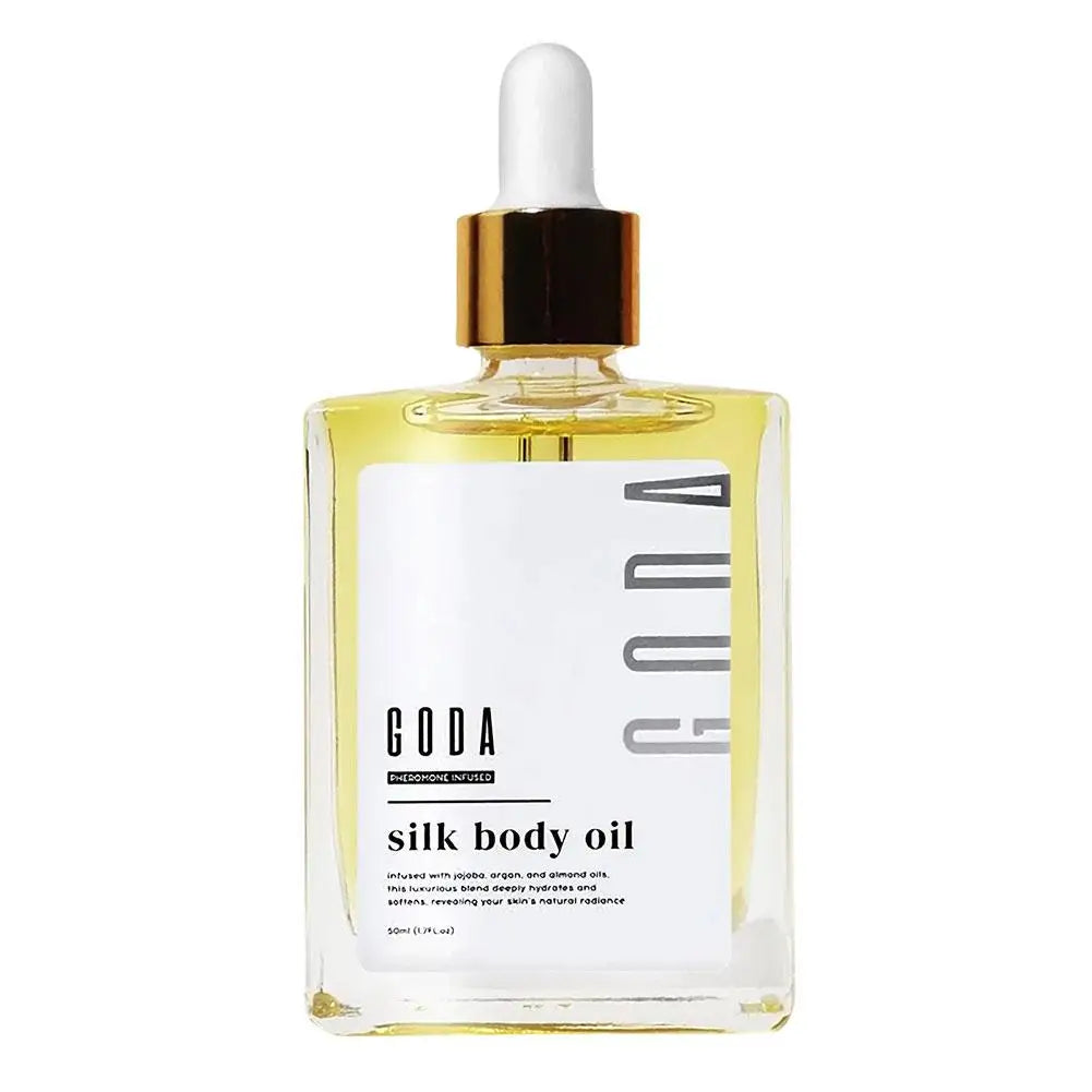 50ml GODA Silk Body Oil & Pheromone Fragrance Body Oil Smooth And Delicate Skin Deeply Nourishing And Moisturizing Long-Lasting