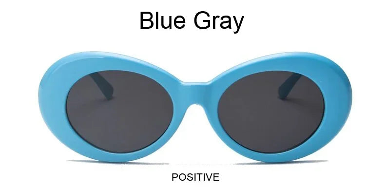 New Retro Oval Sunglasses Man Vintage Fashion Sun Glasses Classic White Black Lentes De Sol Mujer UV400 Gafas De Sol