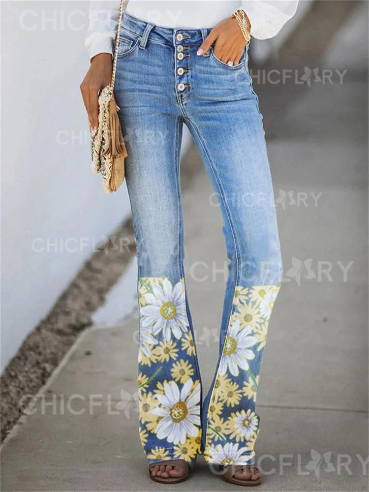 Fashionable Slim Fit Jeans For Women European American Export High Quality Cotton Twill Denim Trousers Hipster Trendy Element