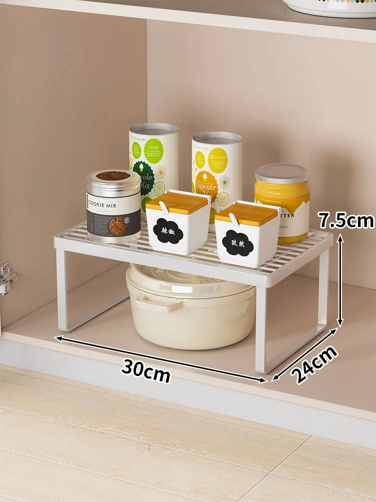 Kitchen Countertop Storage Ra Multi-Layer Cabinet Organizer Spice Storage elf Tabletop Arrangement Utili Tool