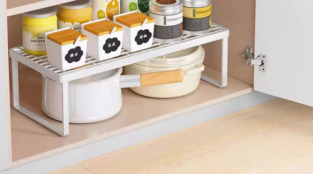 Kitchen Countertop Storage Ra Multi-Layer Cabinet Organizer Spice Storage elf Tabletop Arrangement Utili Tool