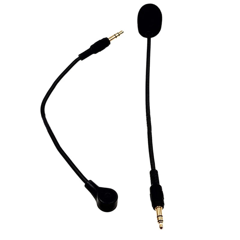 Universal 3.5mm Plug Replacement Noise Reduction Microphone Gaming Headset Bendable Microphone Audio Accessories Props