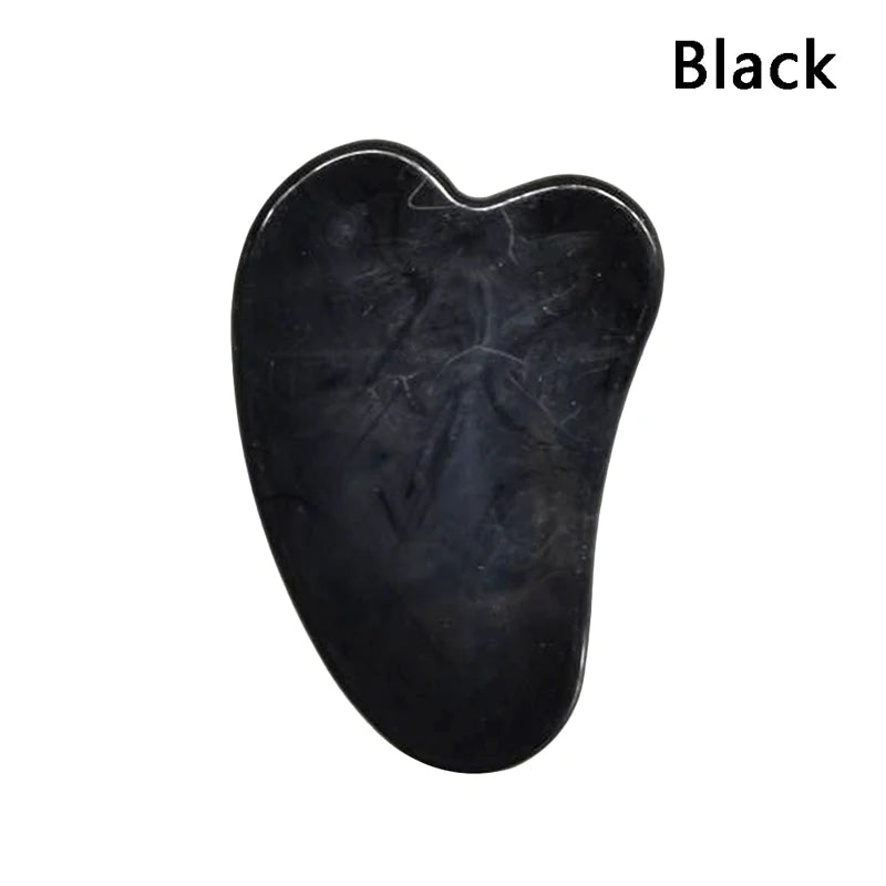 Natural Jade Gua Sha Scraper Board For Face Neck Skin Lifting Wrinkle Remover Beauty Care Massage Rose Quartz Jade Guasha Stone