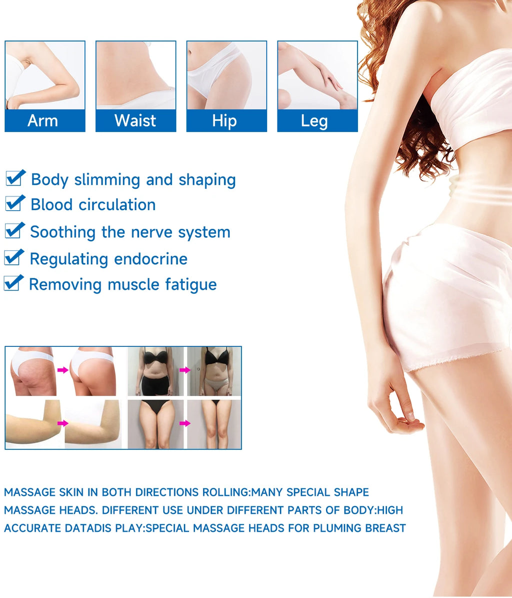 G5 Vibrating Massager Body Slimming Machine Fat Burner Shaping Weight Loss Device High Frenquency Vibrator Waist Massage Beauty