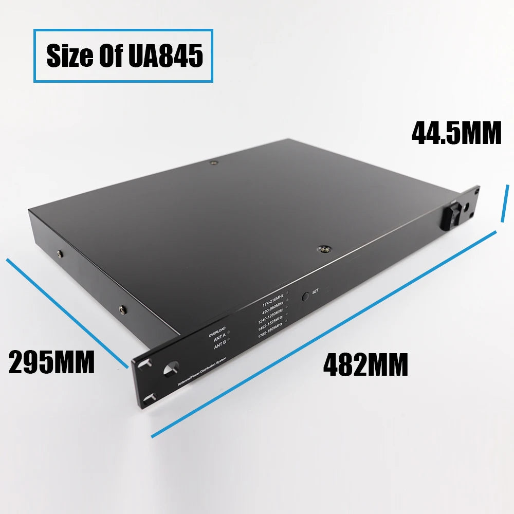 Leicozic UA845 UA874 UHF Antenna Power Distribution System RF Signal Distributor For Microphone Wireless Enhancer 460-950Mhz