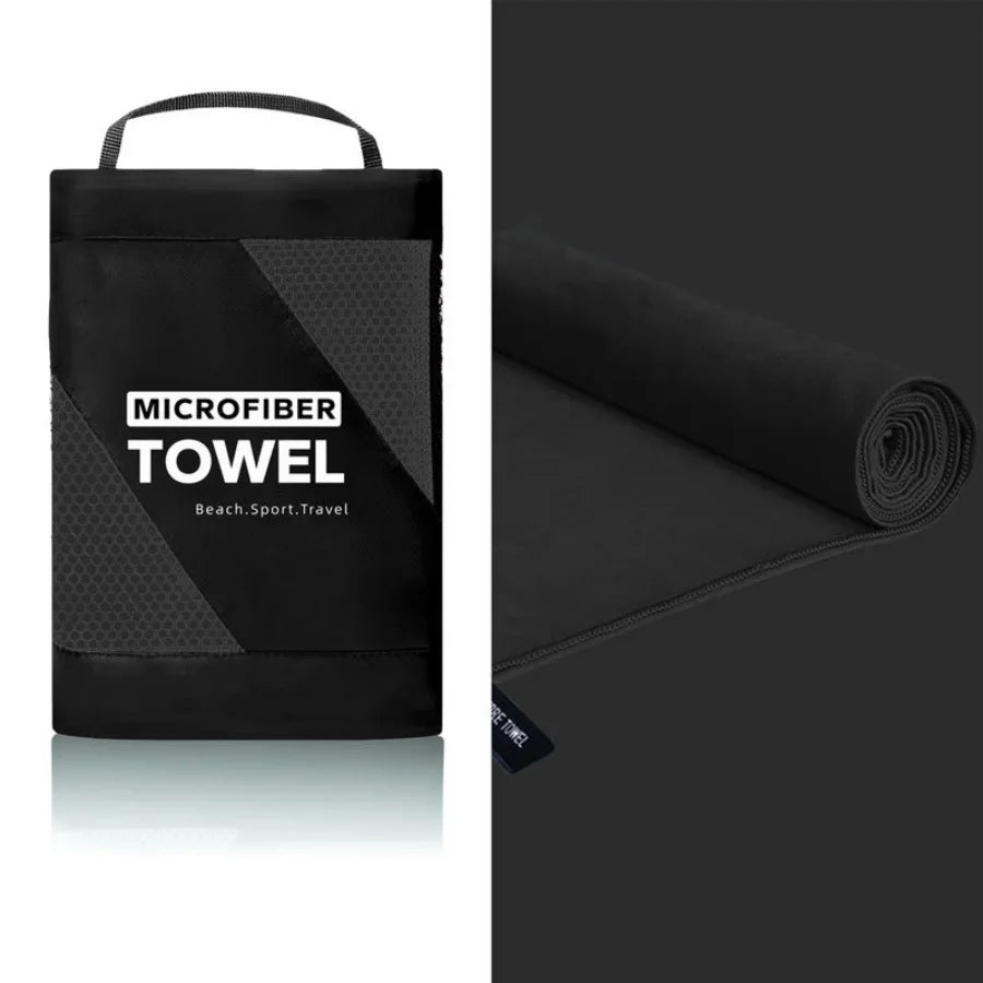 Microfiber Beach Towel Quick Dry Soft Absorbent Sand-Free Lightweight Travel Towel for Swimming Pool Spa Home