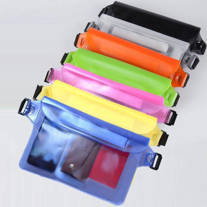 High Waterproof Sealing Swimming Bag Large Size Transparent Underwater Dry Protection Bag for Iphone Mobile Phone Pouch