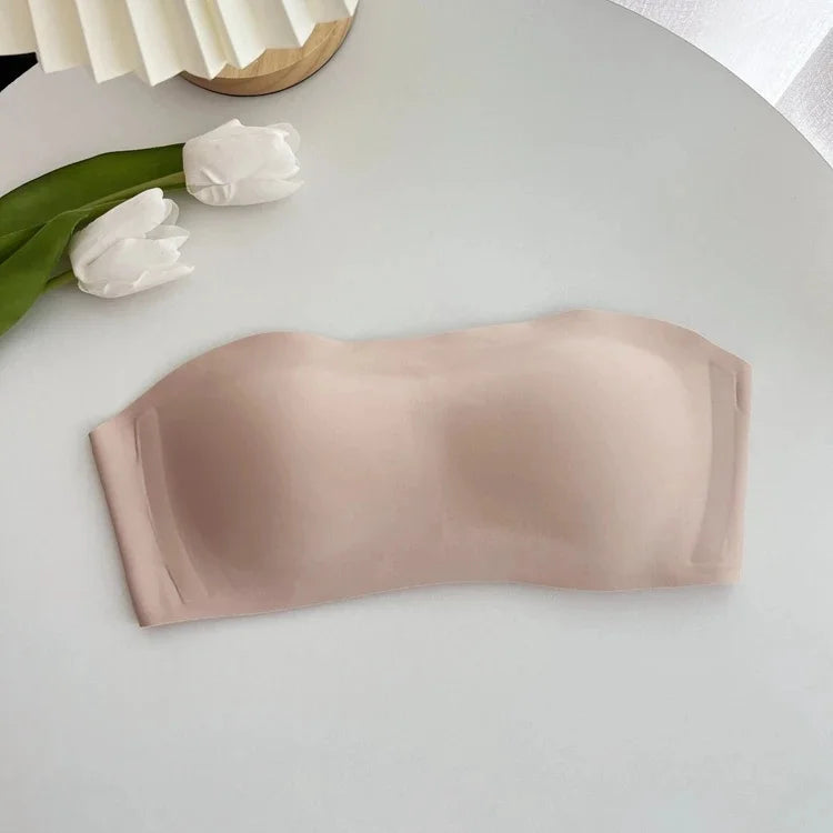 Bras For Women Non-Wire Bra Invisible Cup Padded Brassiere Seamless Underwear Female Sexy Lingerie Women'S Without Straps